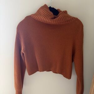 Wild Fable Burnt Orange Turtleneck Sweater
